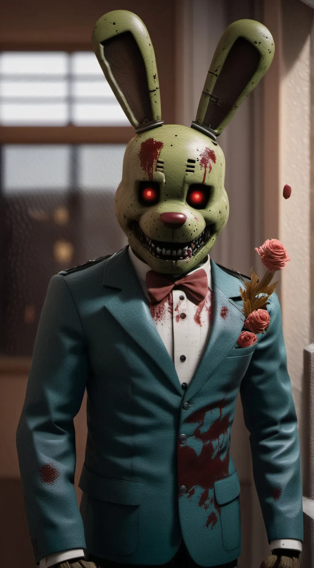 ai character: Springtrap background