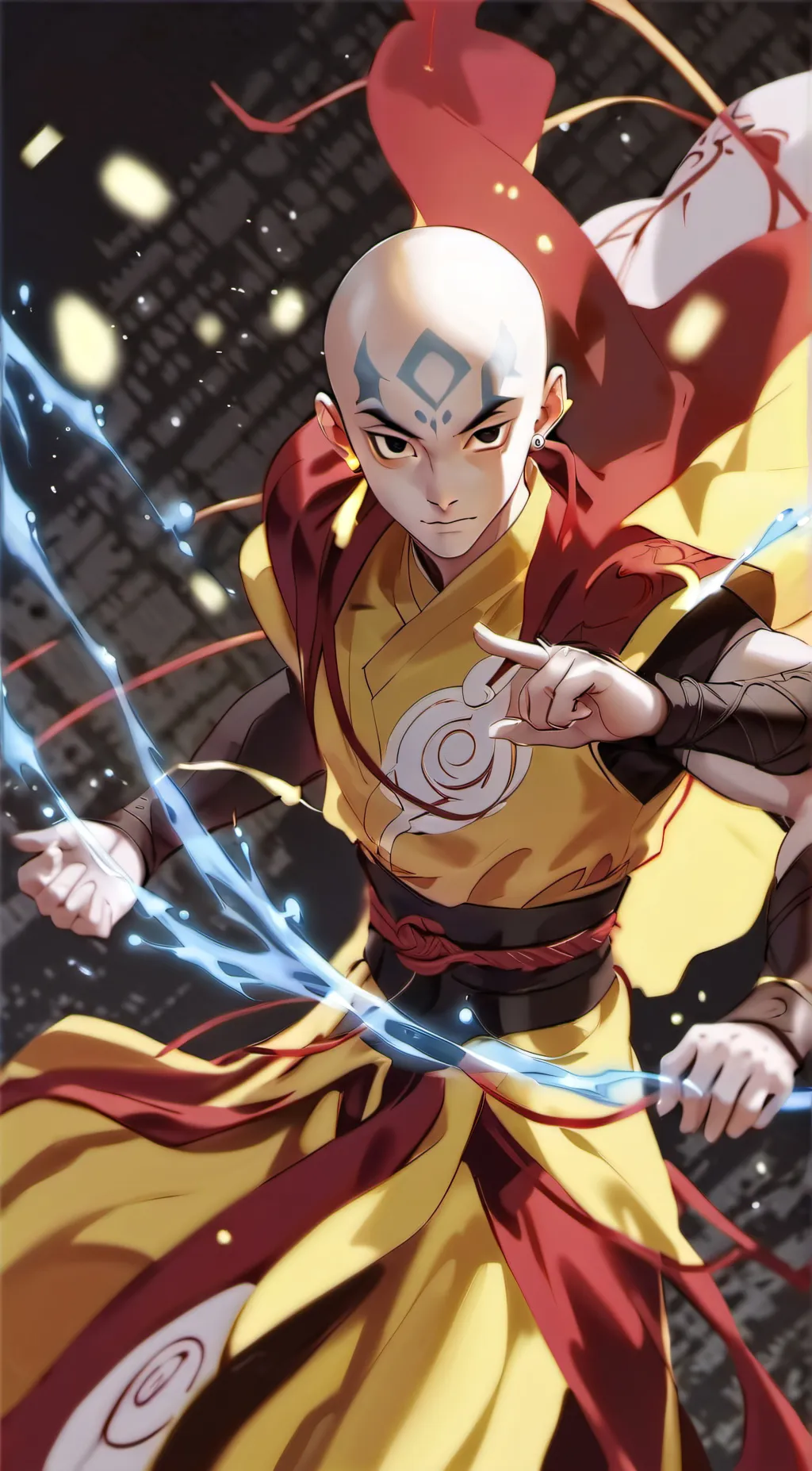 ai character: aang background