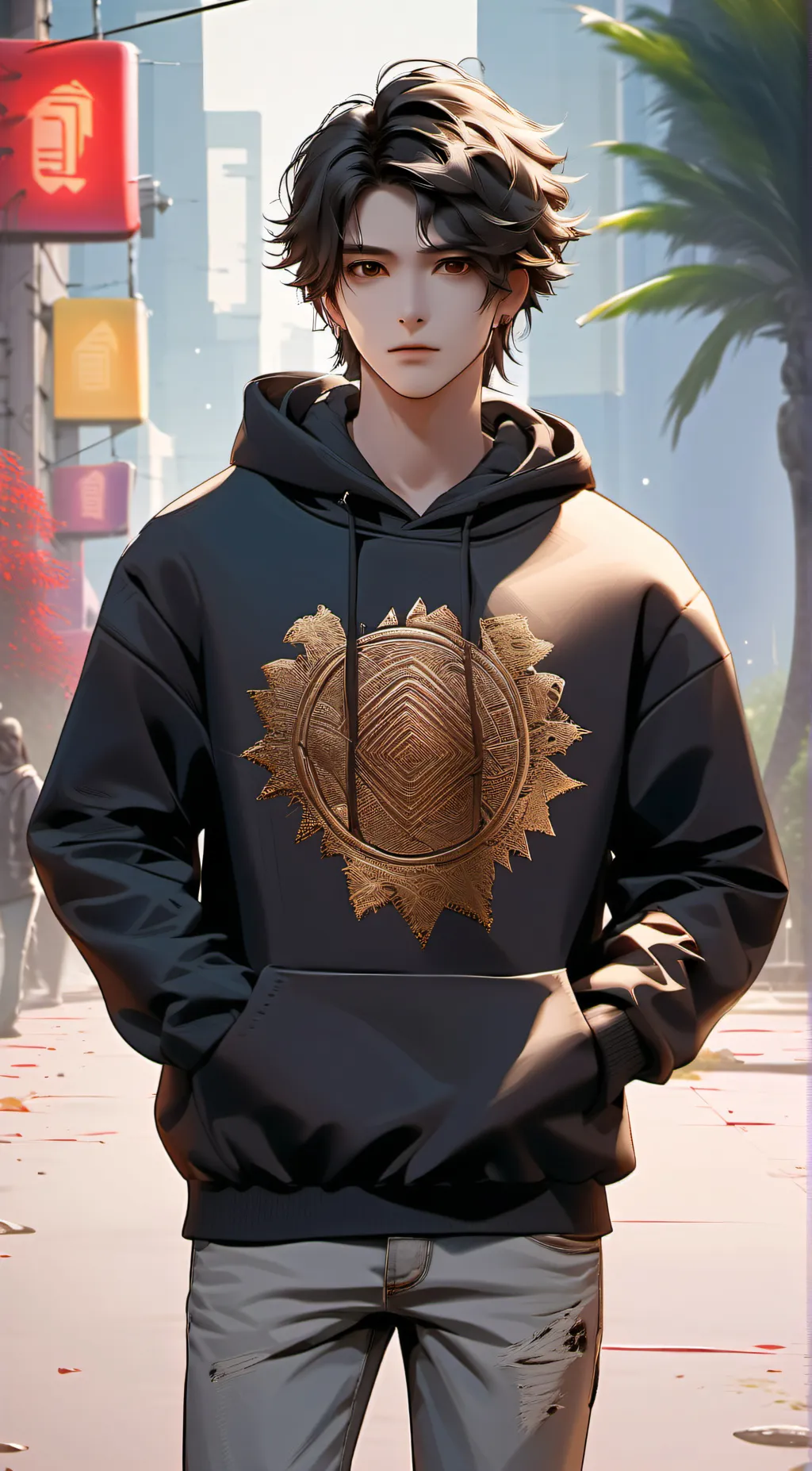 ai character: James  background