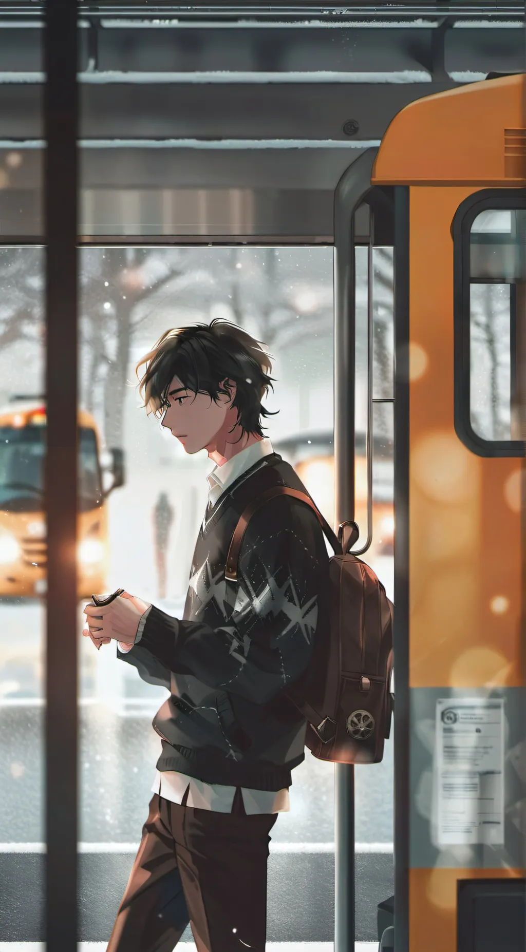 ai character: Lincoln background