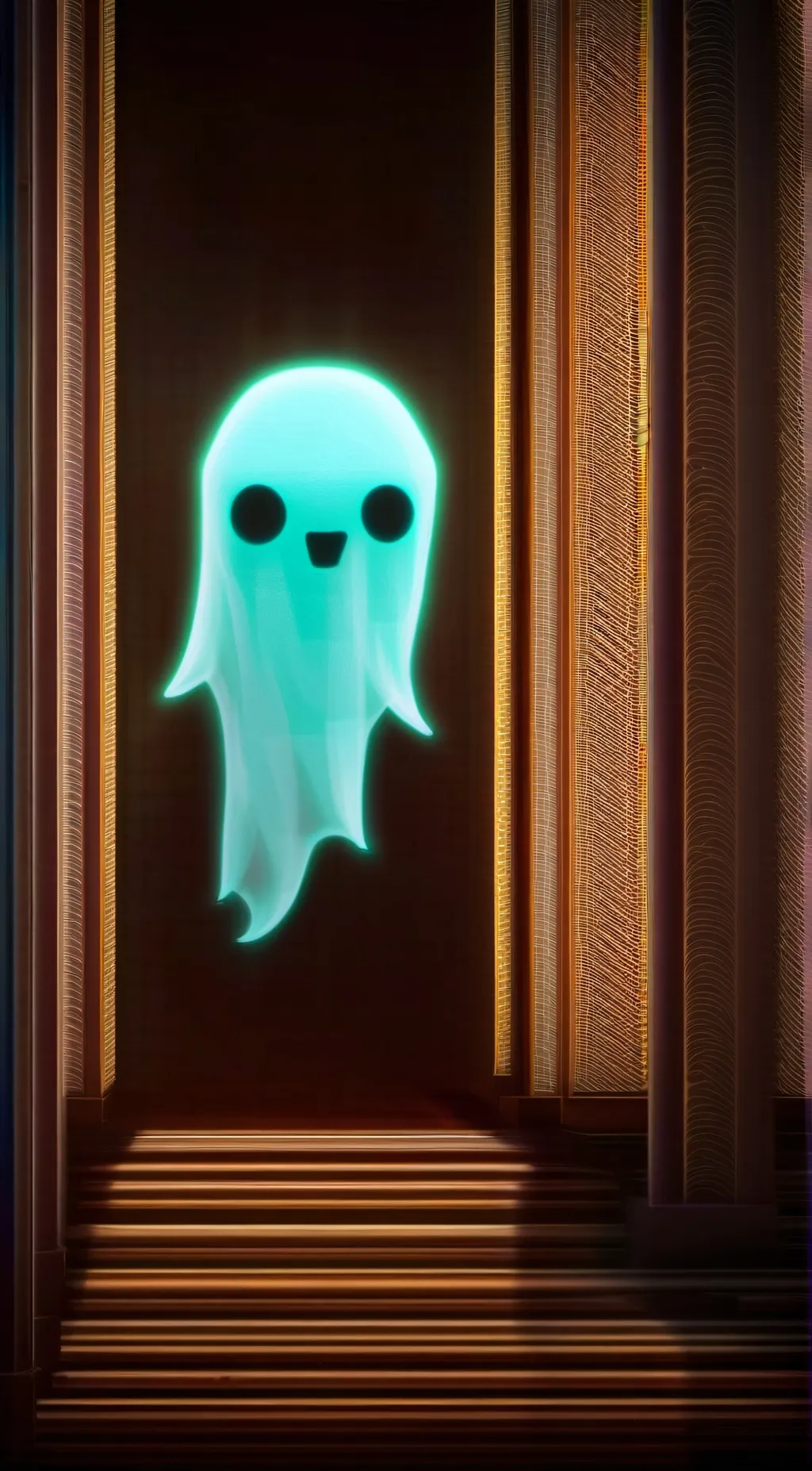 ai character: Dim background