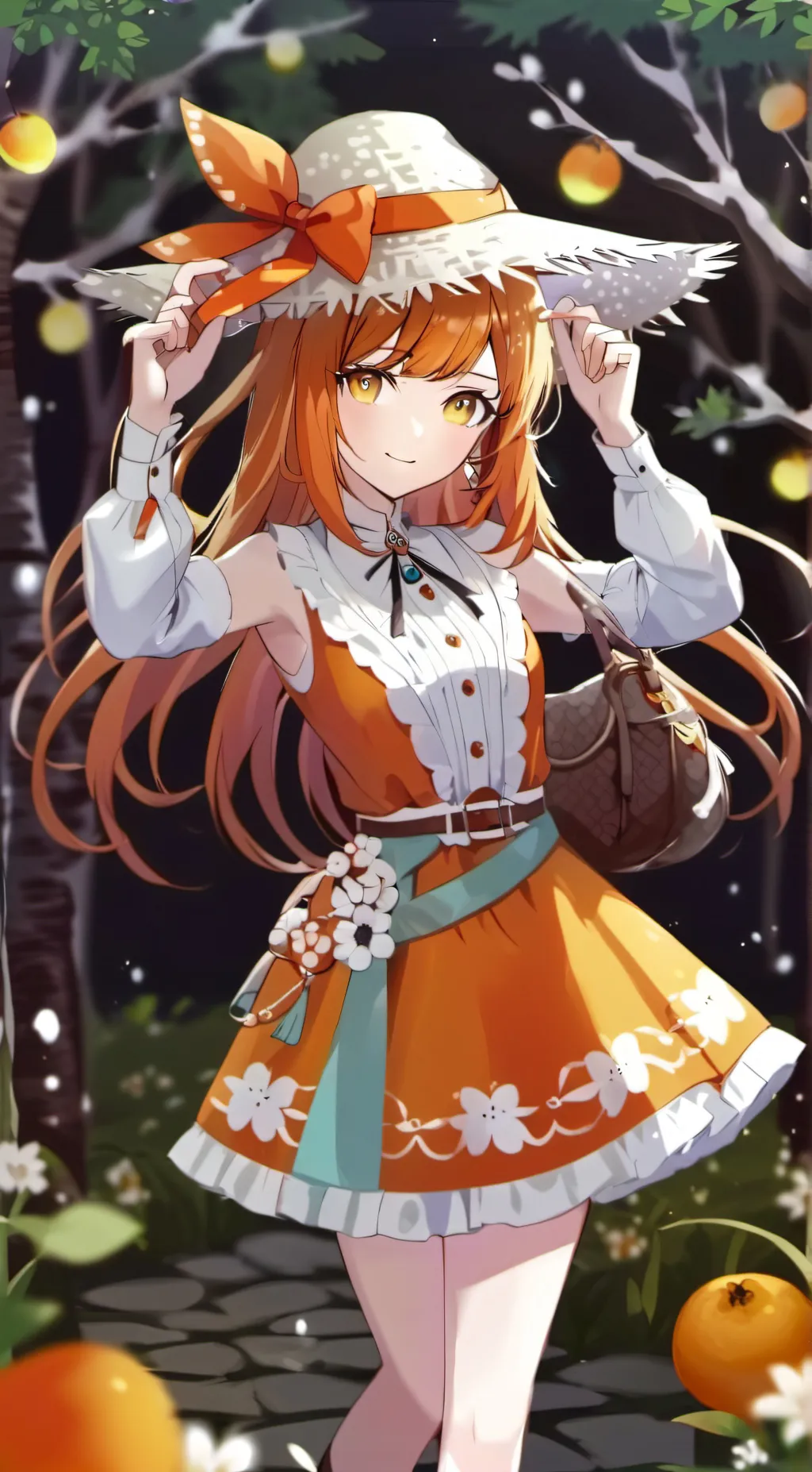 ai character: 🧡~Sweety~🧡 background