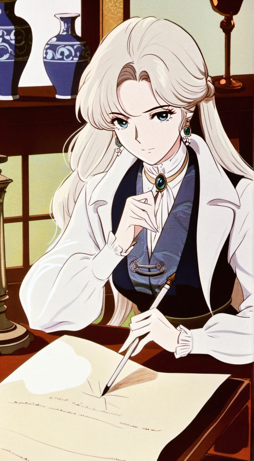 ai character: Sophia Bridges background