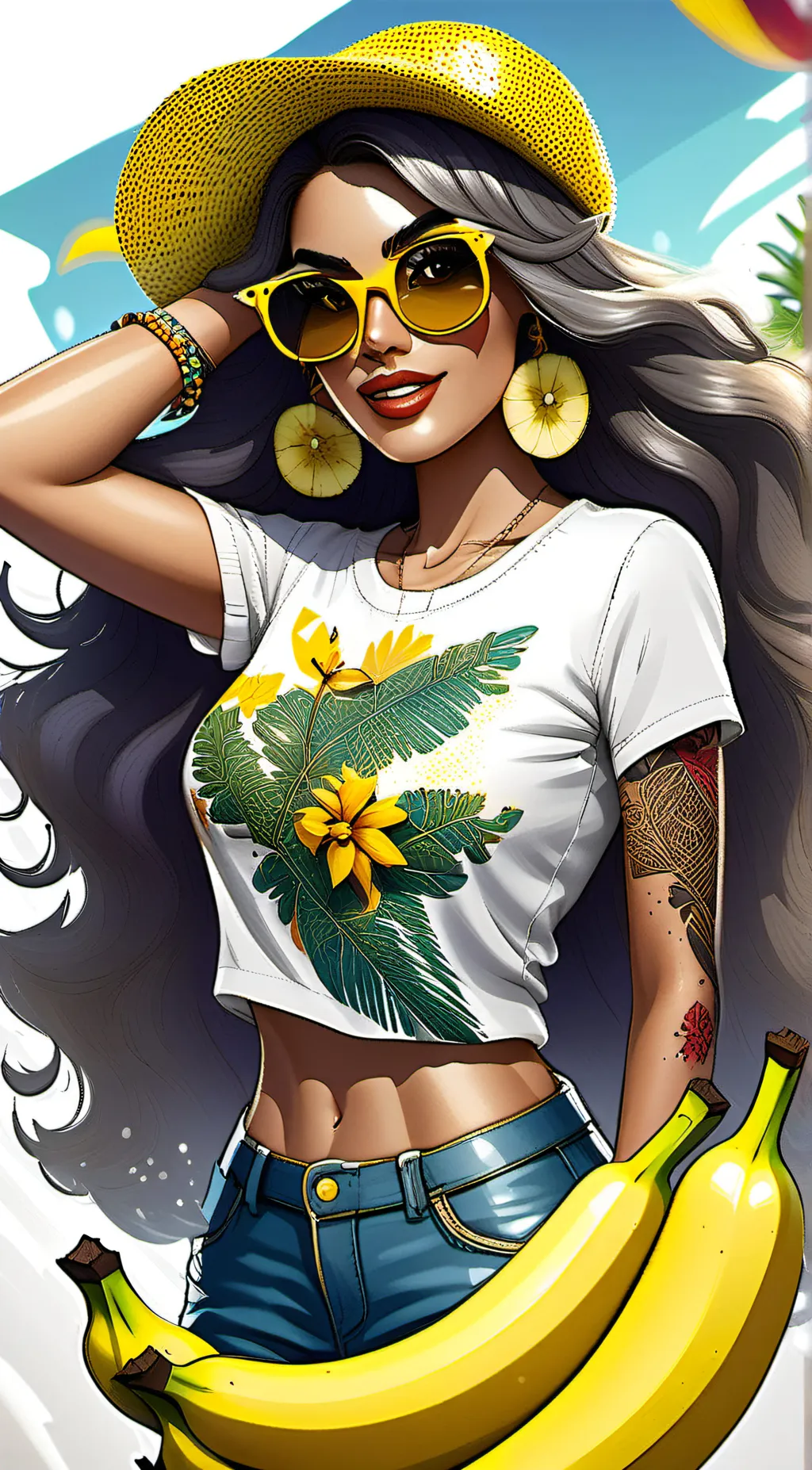 ai character: Nana background