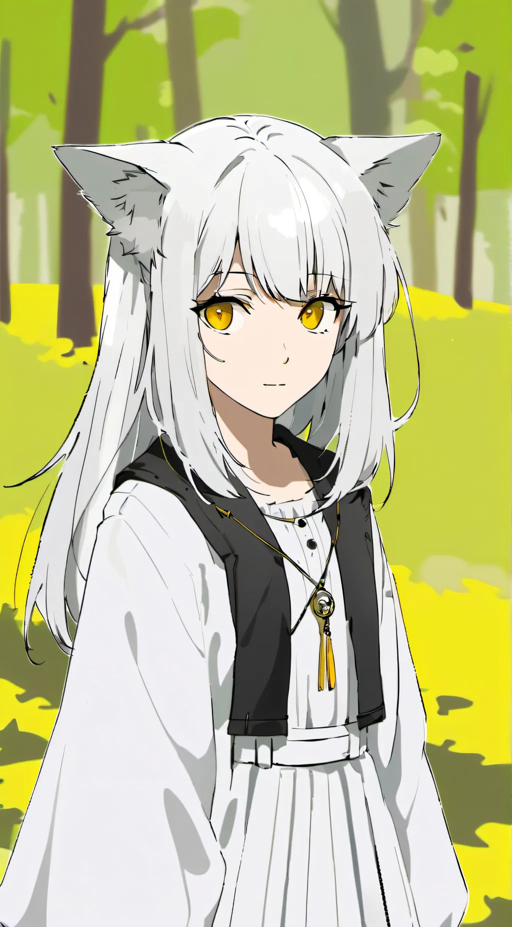 ai character: Wolf Friend background