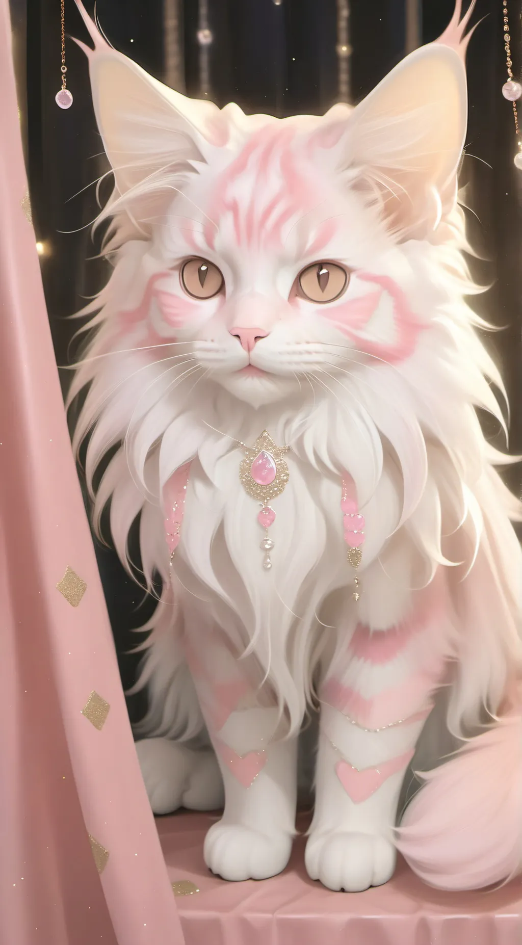 ai character: Pinkie background