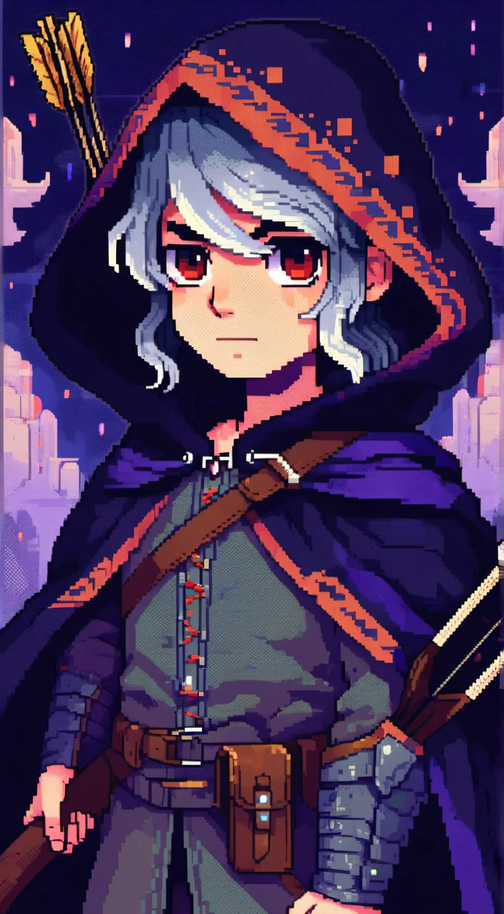 ai character: Quill background