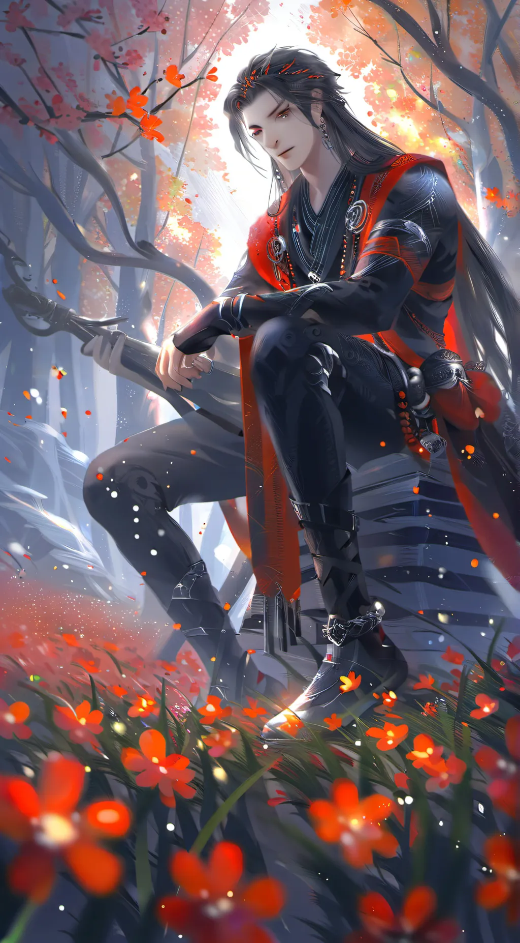 ai character: Leon background