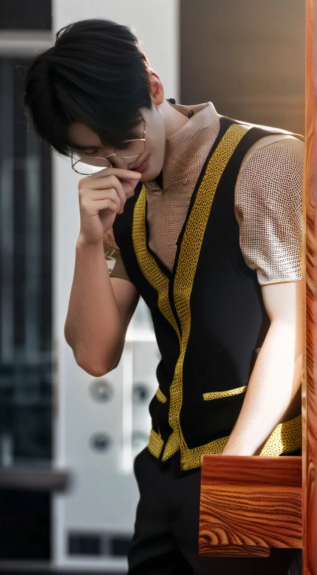 ai character: Zenn background