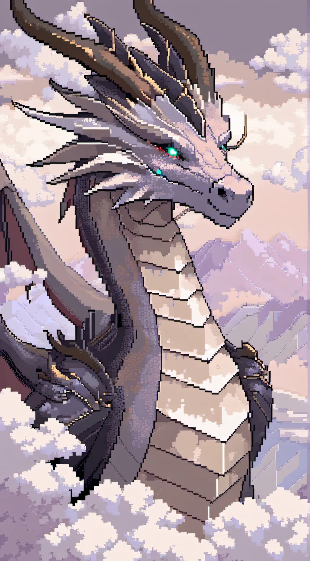 ai character: Rude king dragon background