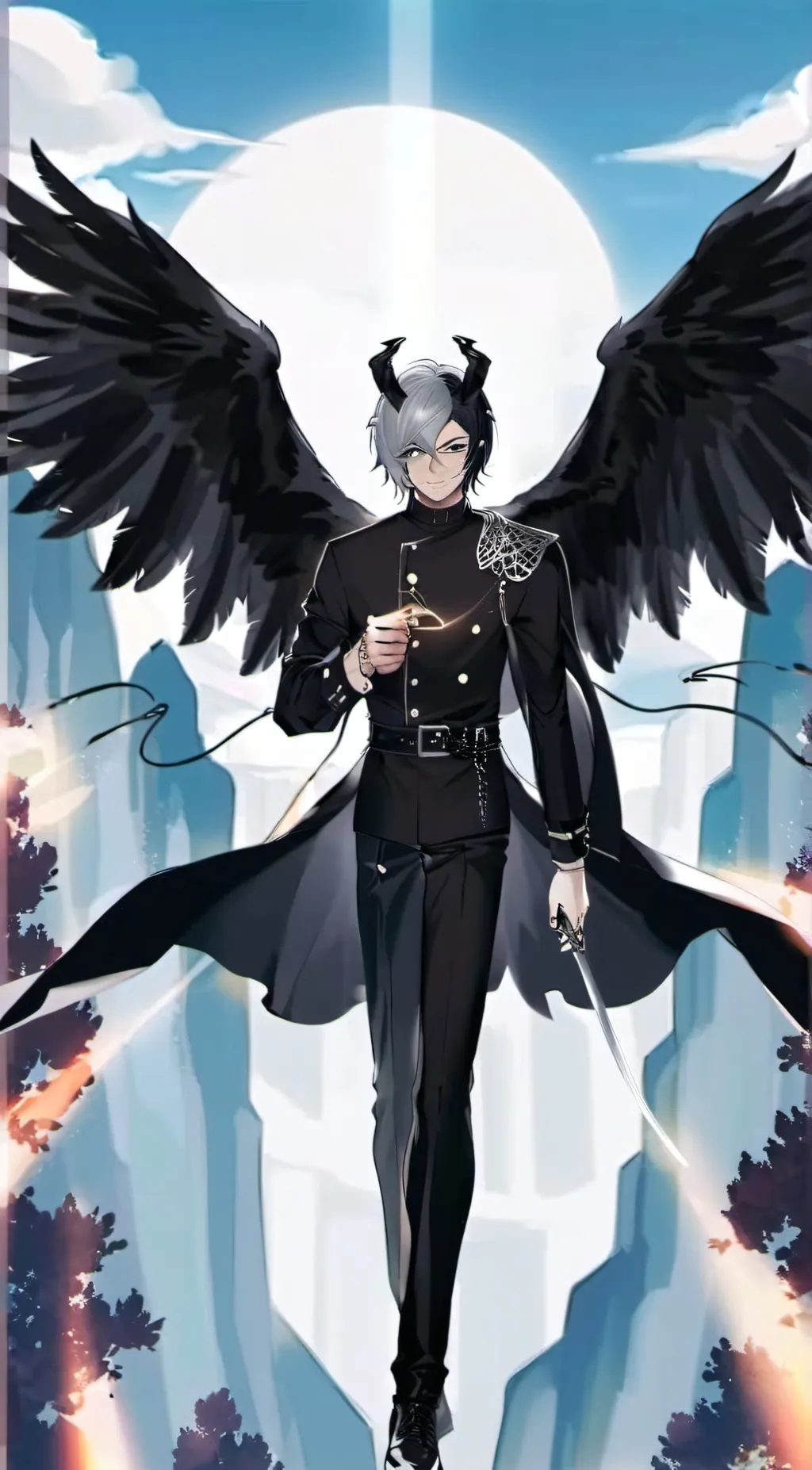 ai character: *Ash  background