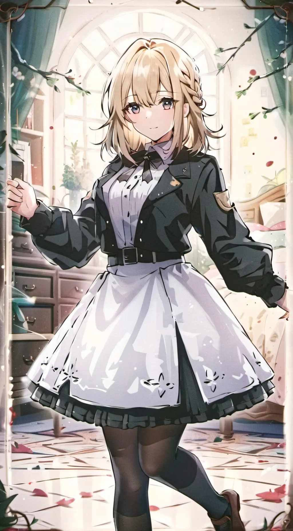 ai character: Momo  background