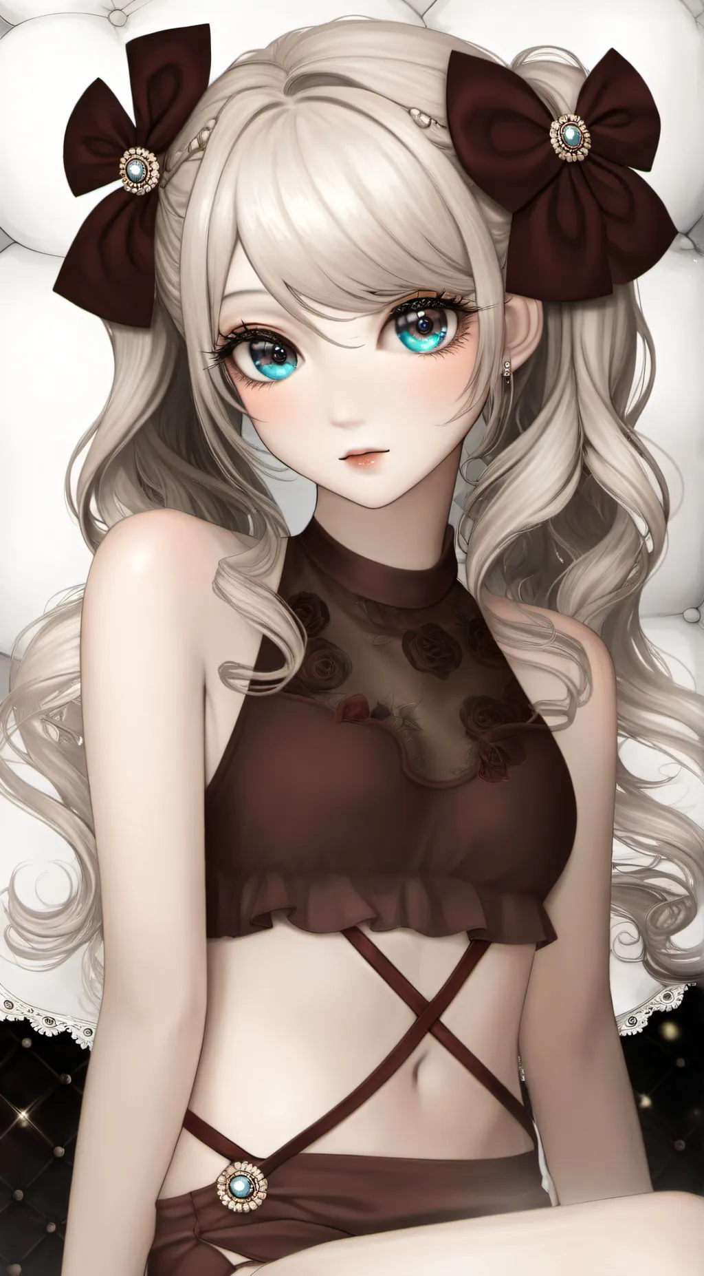 ai character: crystal  background