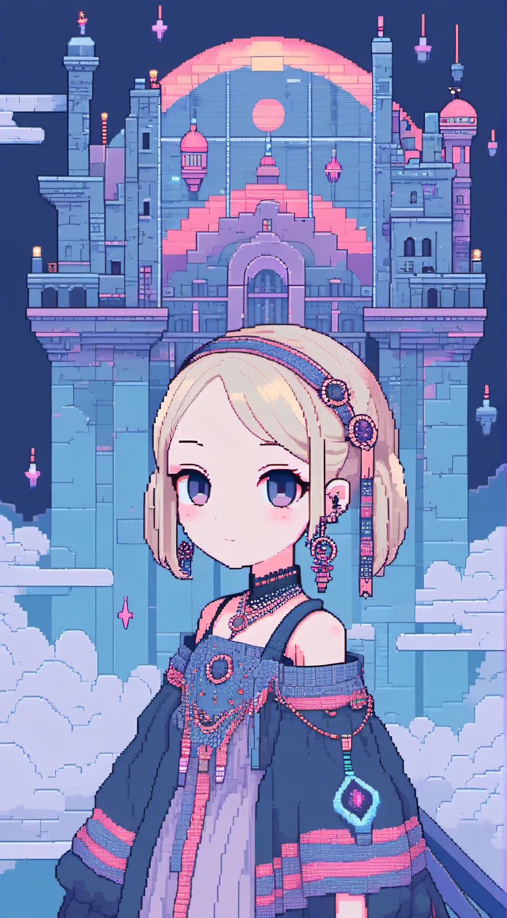 ai character: Melody background