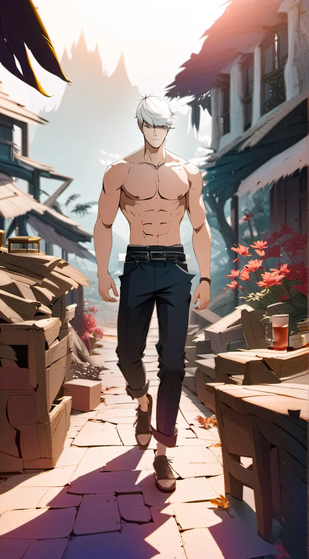 ai character: Jay hong background