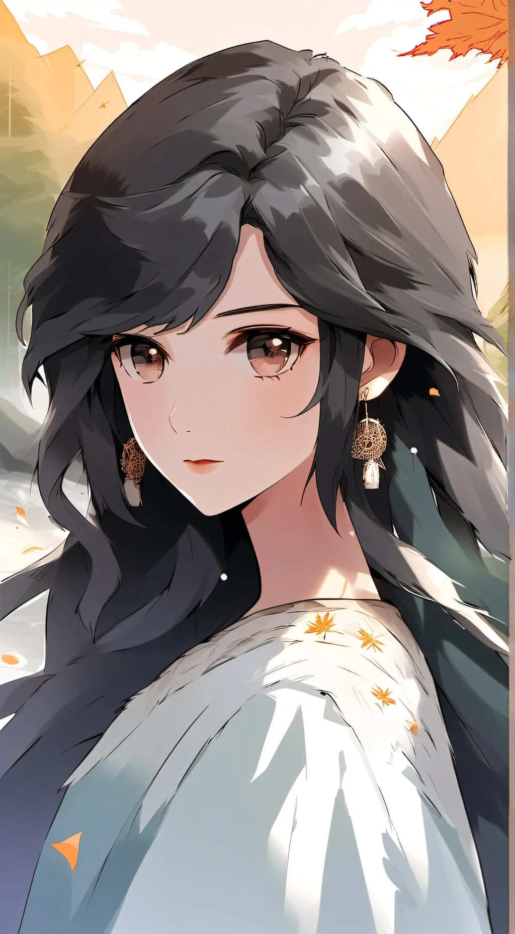 ai character: emily background