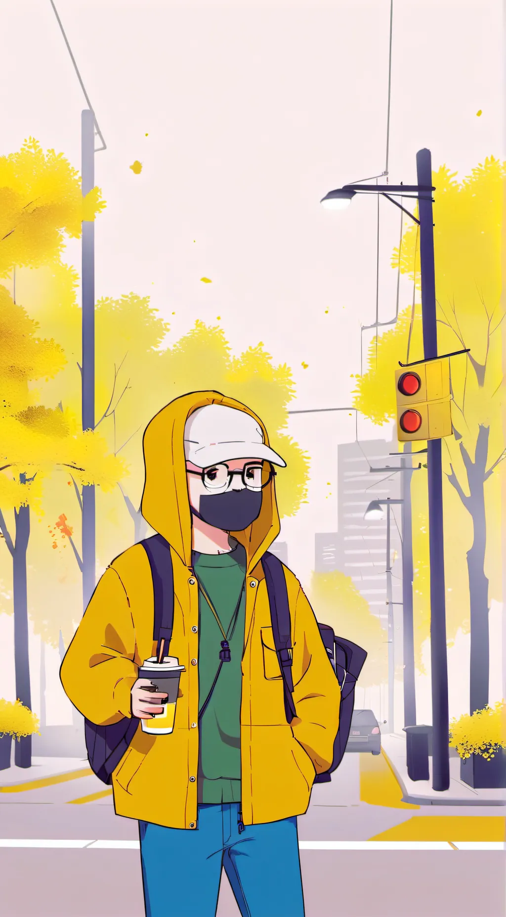 ai character: Big City Greens  background