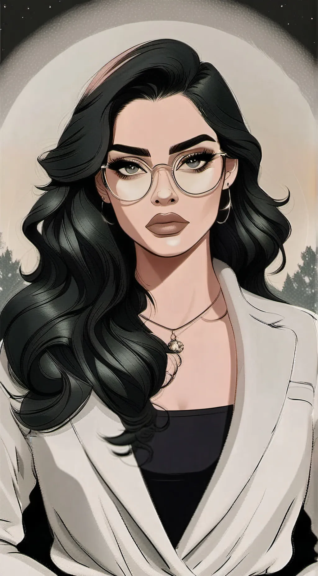 ai character: Kris  background