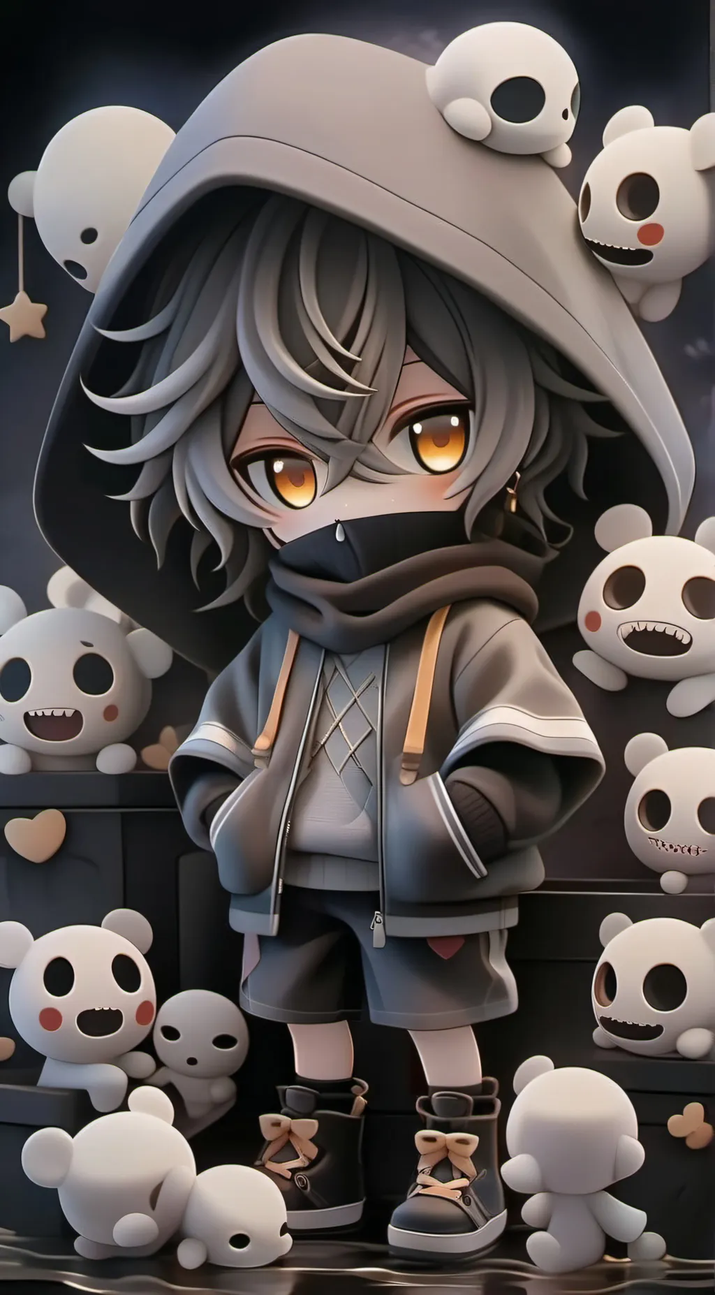 ai character: creepypasta  background