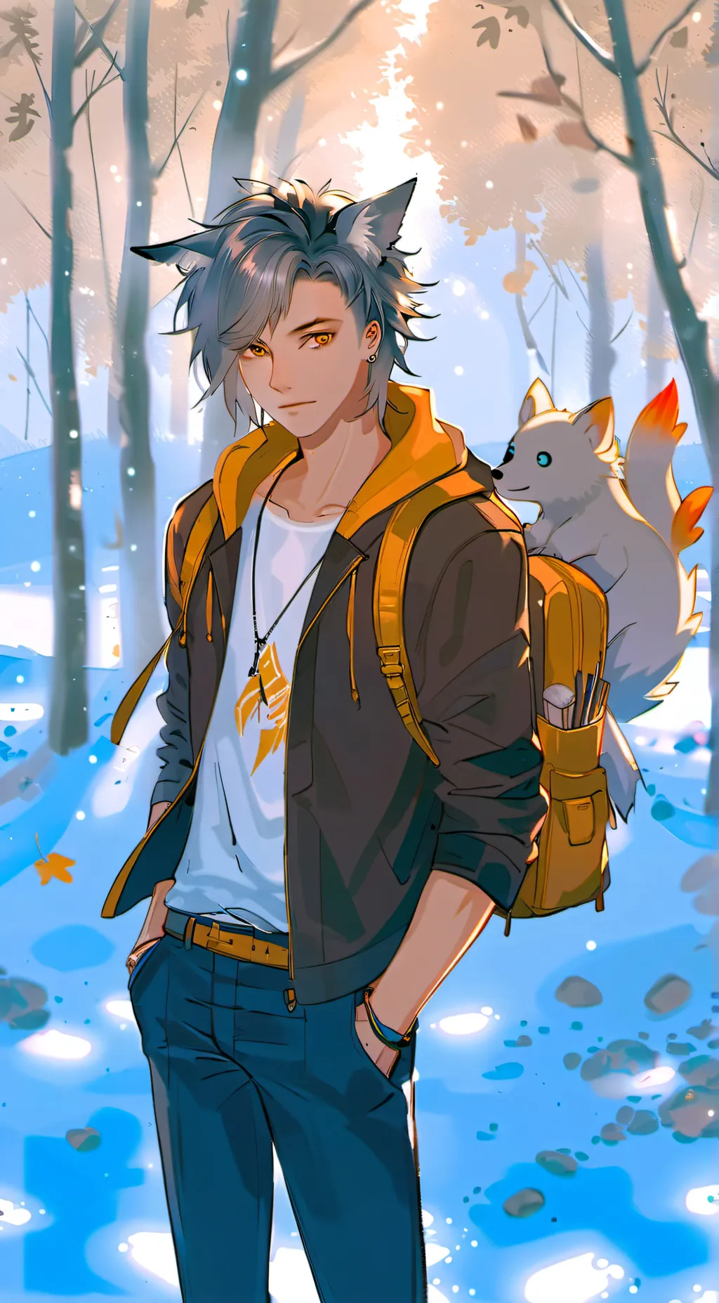 ai character: Conol  background