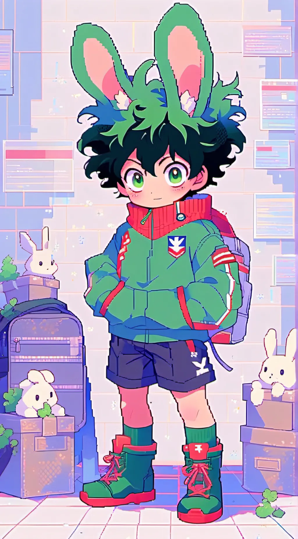 Talkie AI - Chat with Deku/bunny