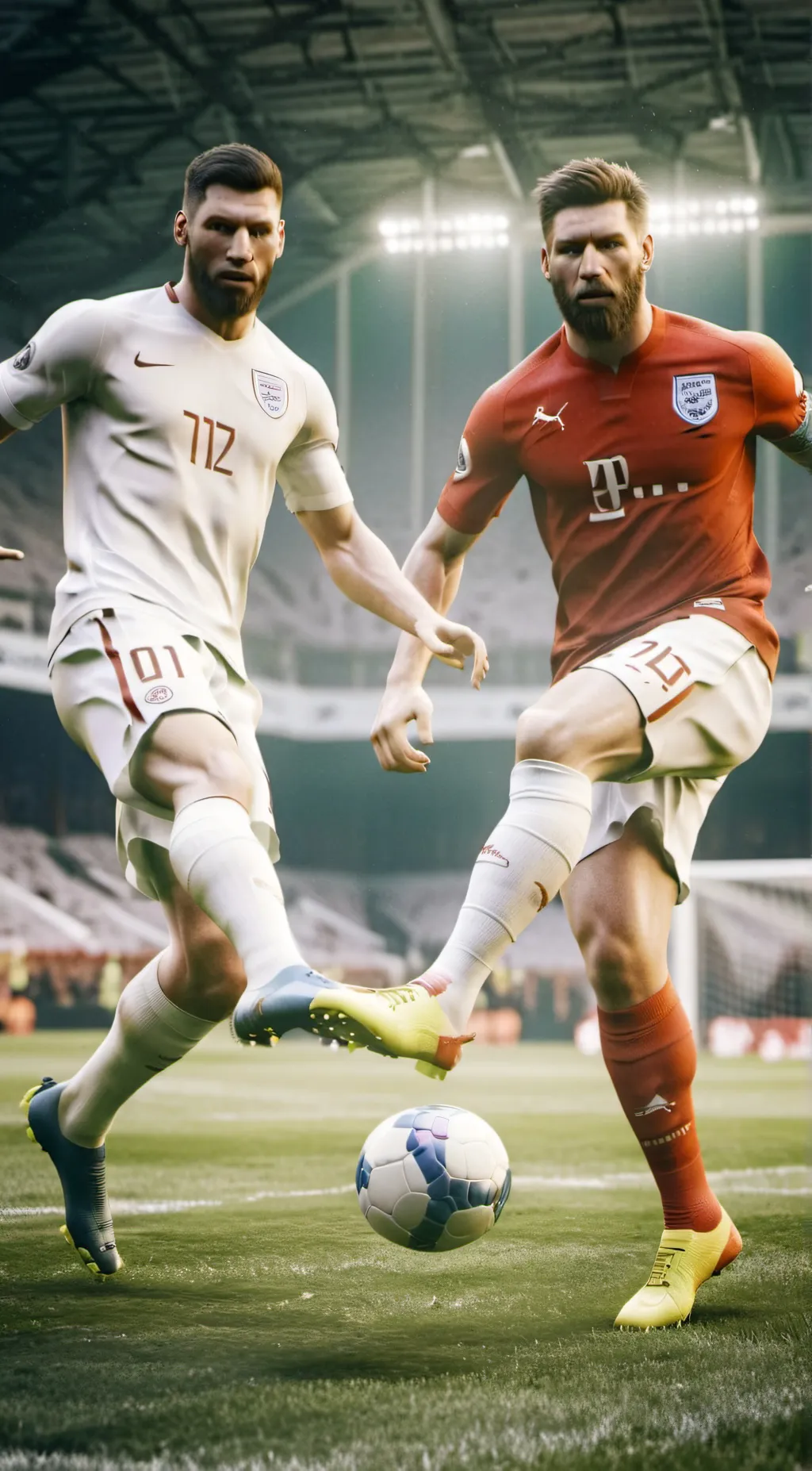 ai character: David + Daniel  background