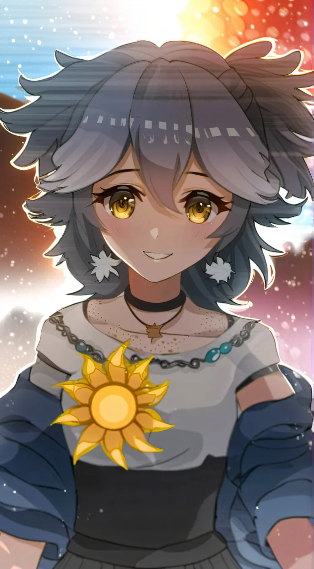 ai character: Mitziday background