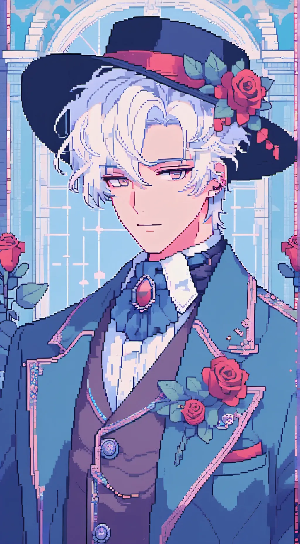 ai character: Lion ✨ background