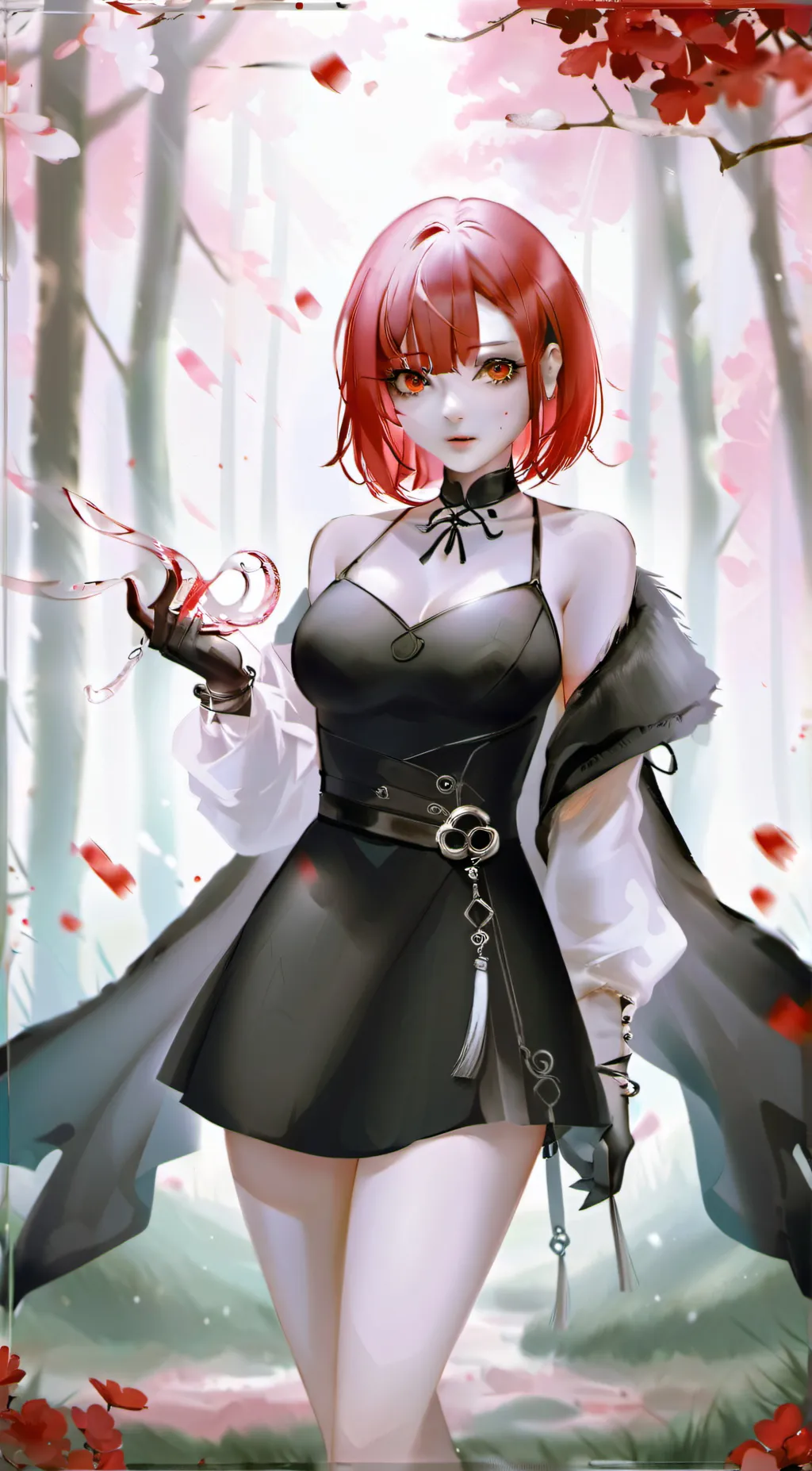 ai character: Crimsonia background