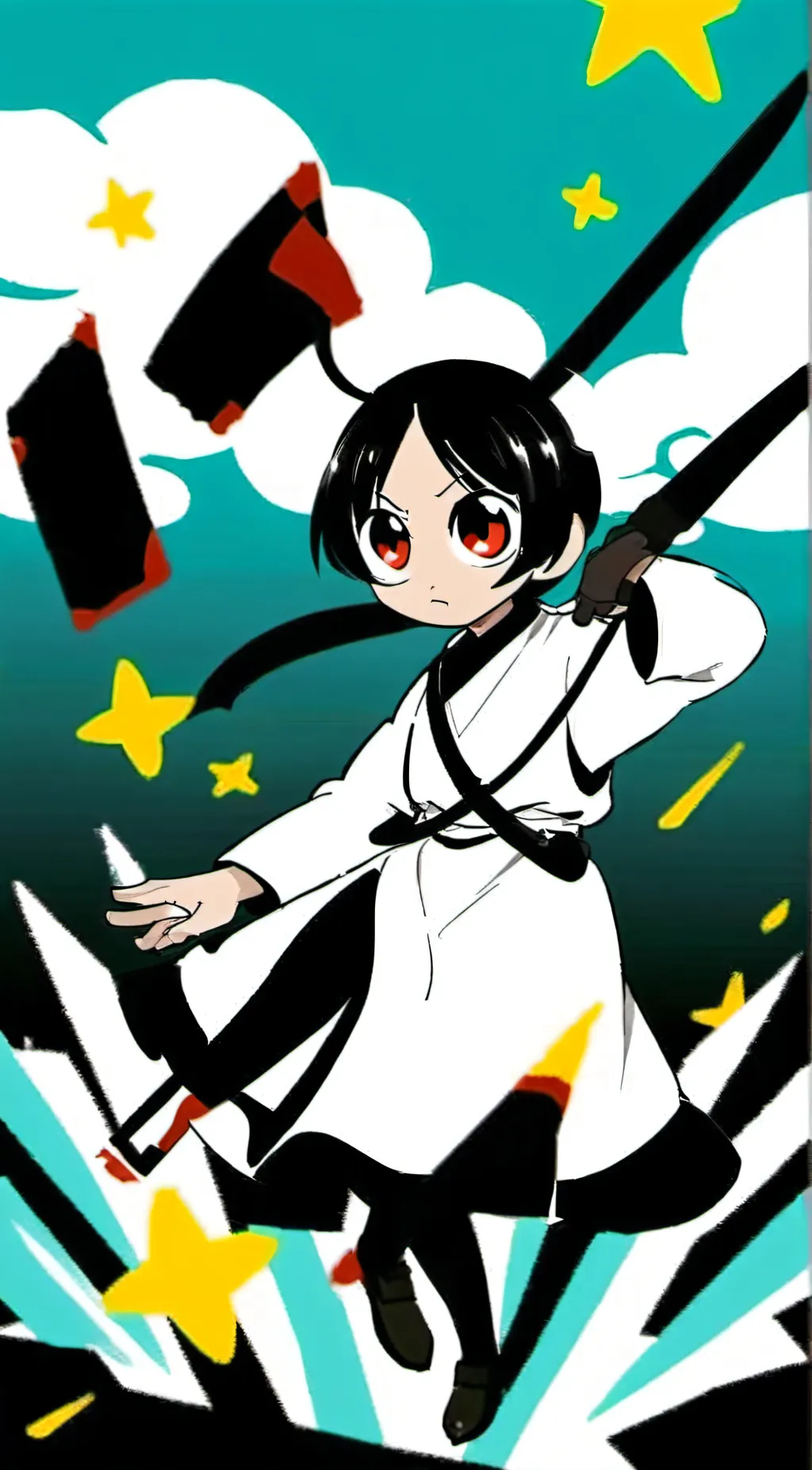 ai character: Buttercup background