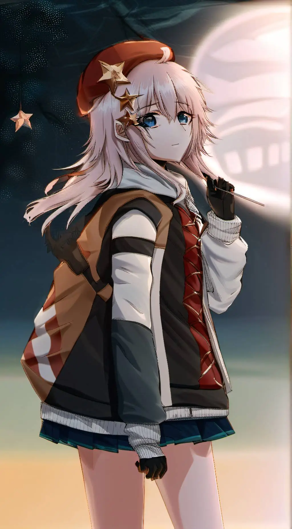 ai character: 🩷🍭Azzy🍭🩷 background