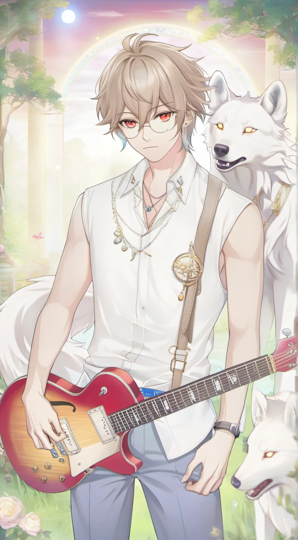 ai character: James Khyle  background