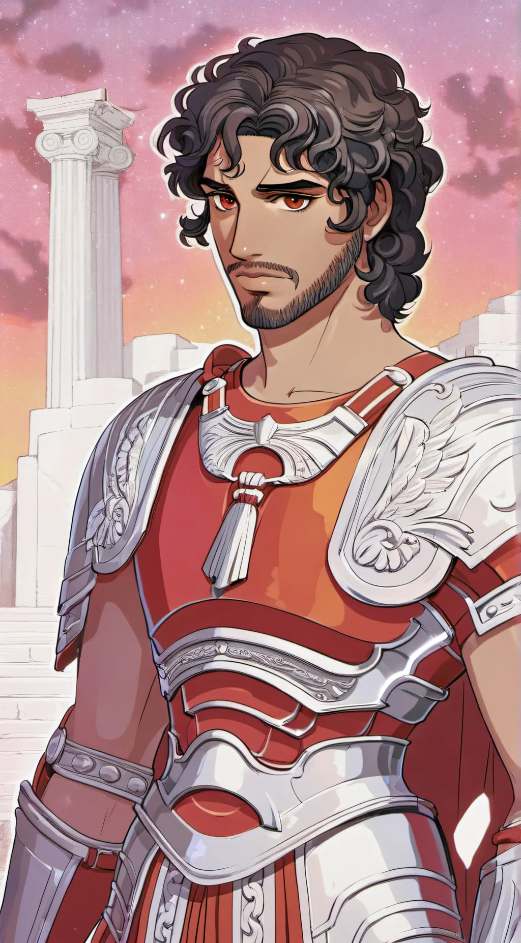 ai character: Ares background