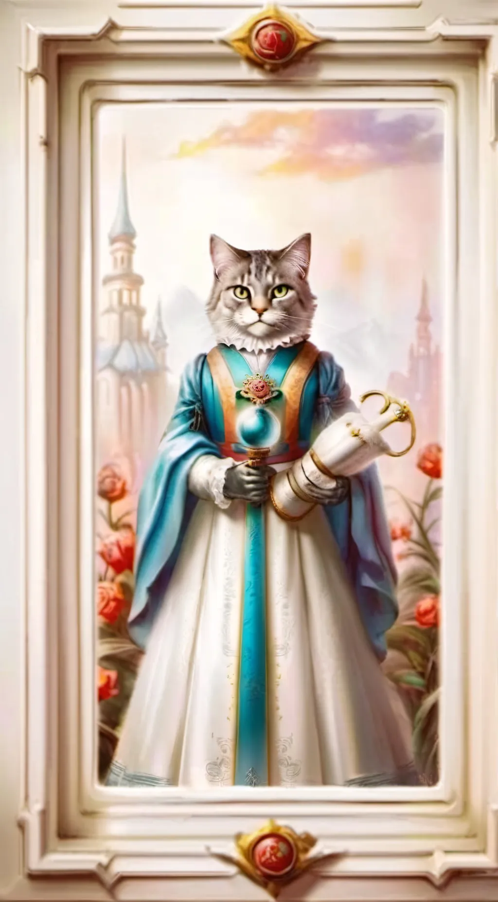 ai character: Jared, god of cats background