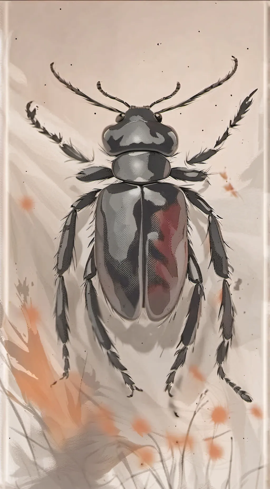 ai character: beetle background