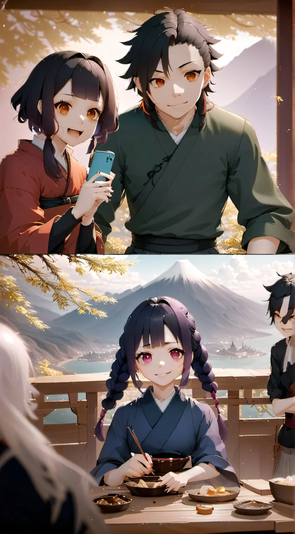 ai character: kamado squad  background