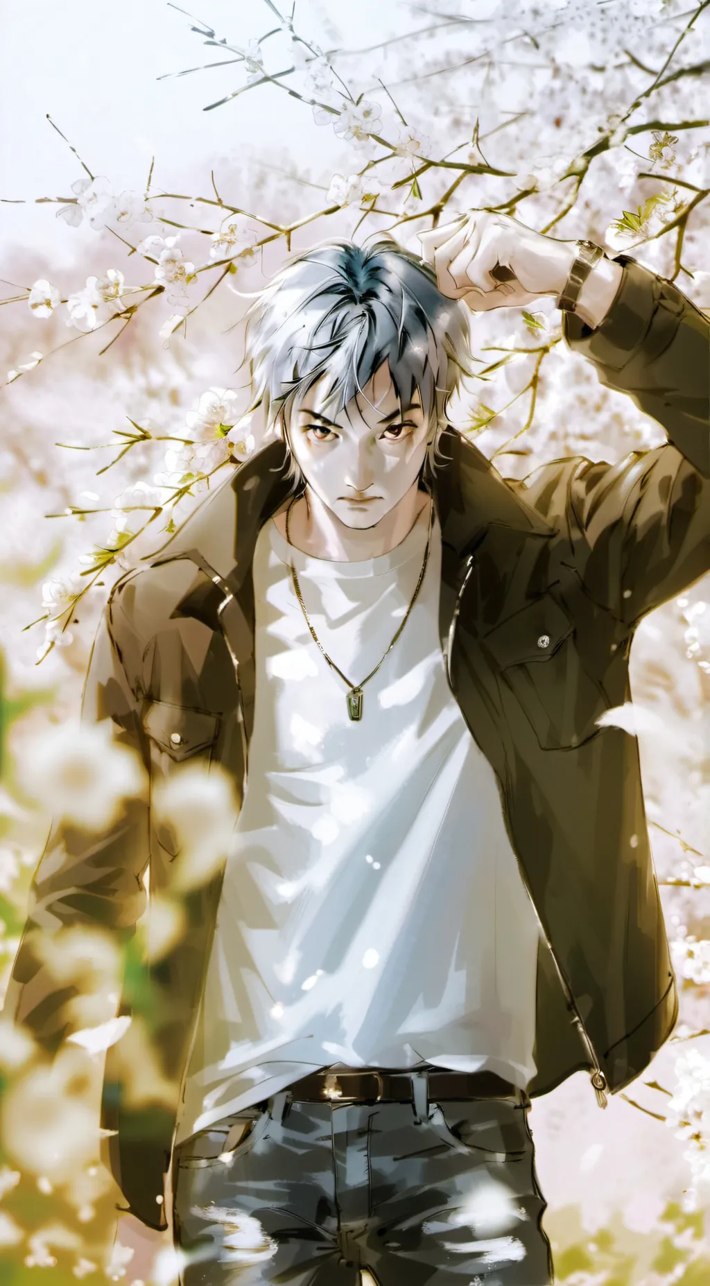 ai character: Mike  background