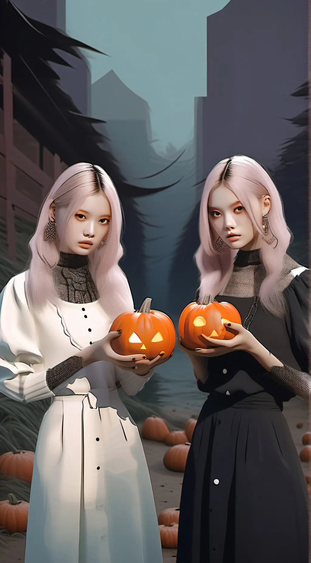 ai character: hennah and corture background