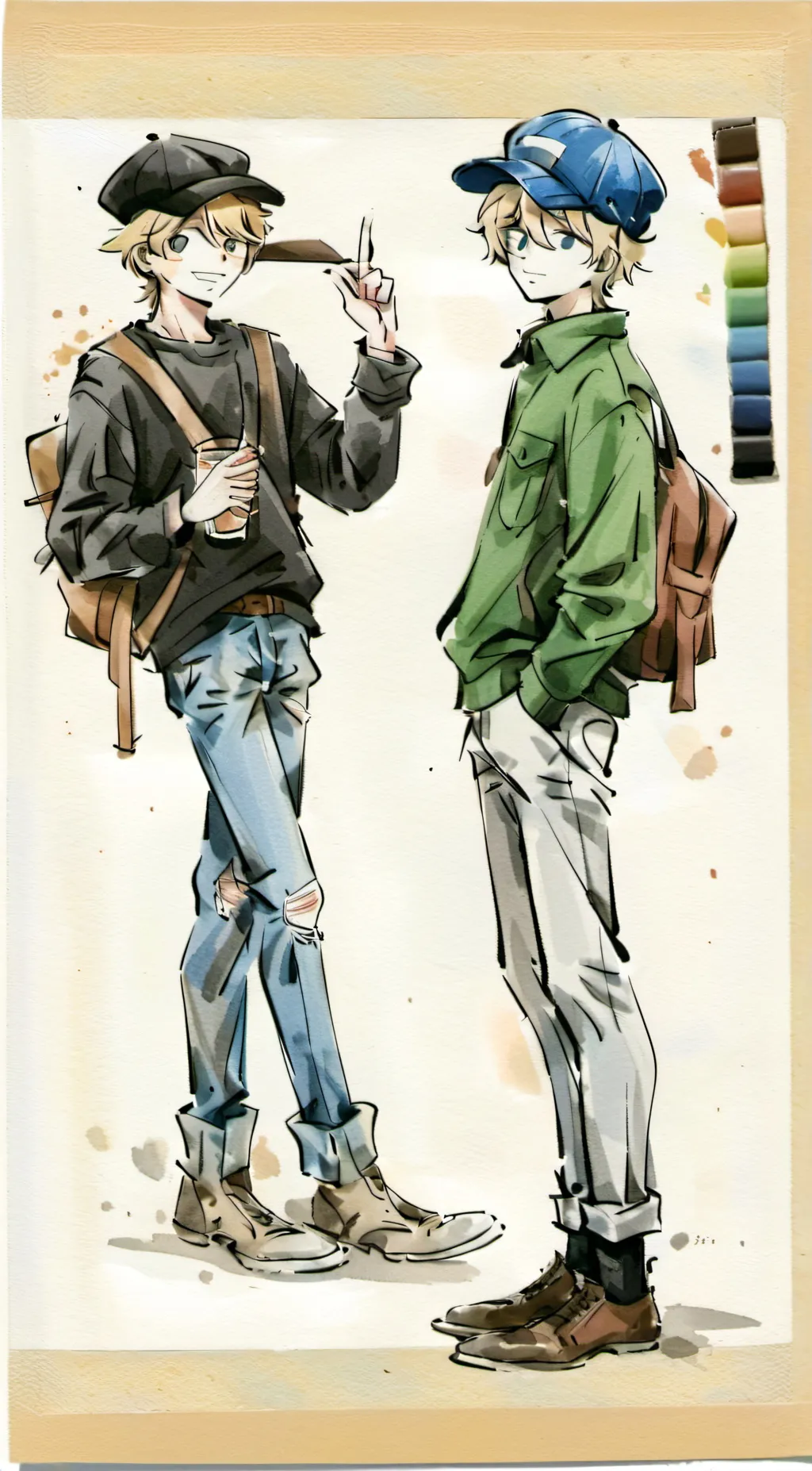 ai character: Bobo and jard background