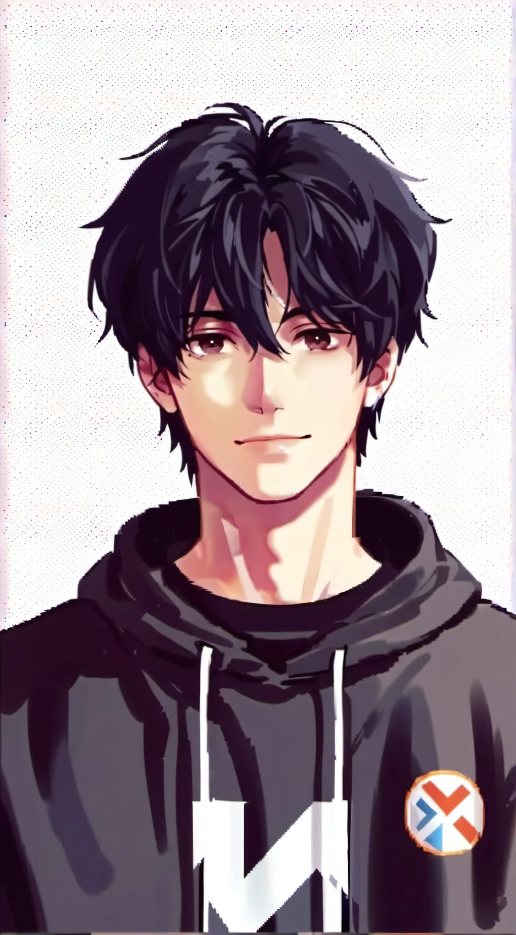 ai character: Sebastian  background