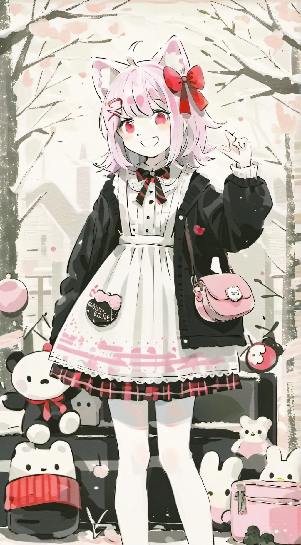 ai character: hannah background