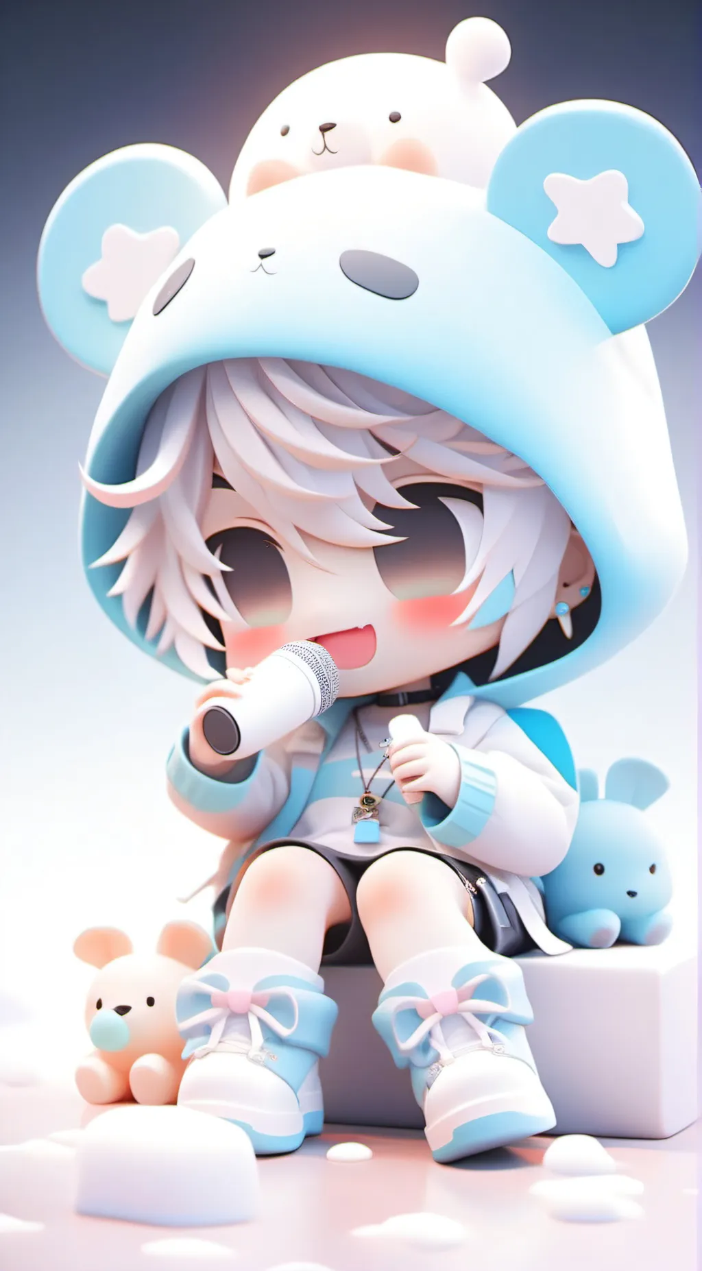 ai character: +-C.C Aftxn-+ background