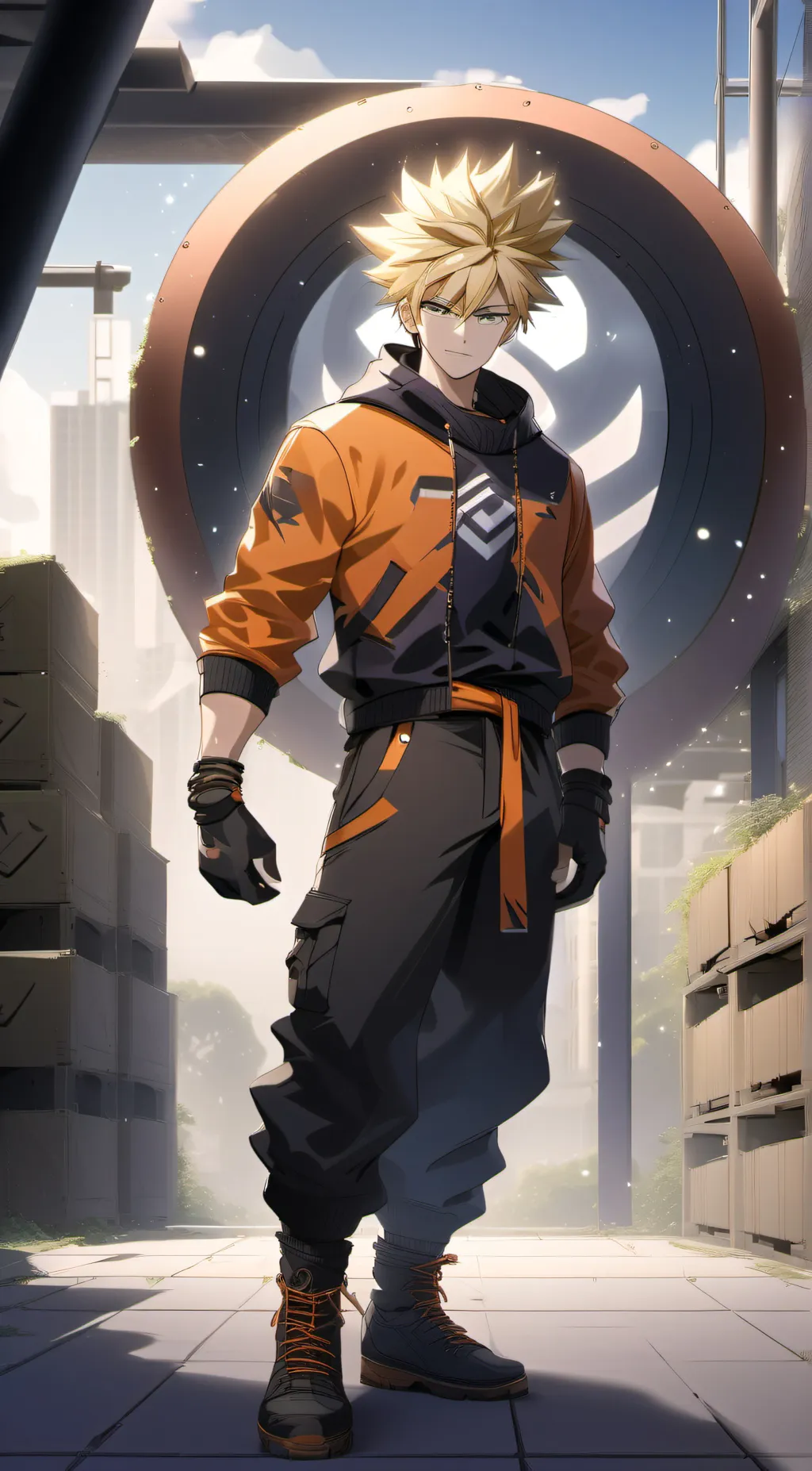 ai character: bakugo😭 background