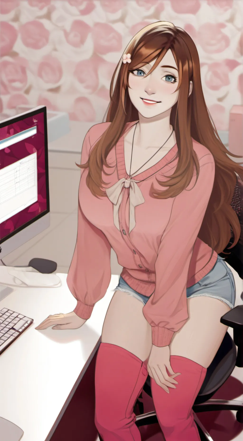 ai character: Miss Hesketh background