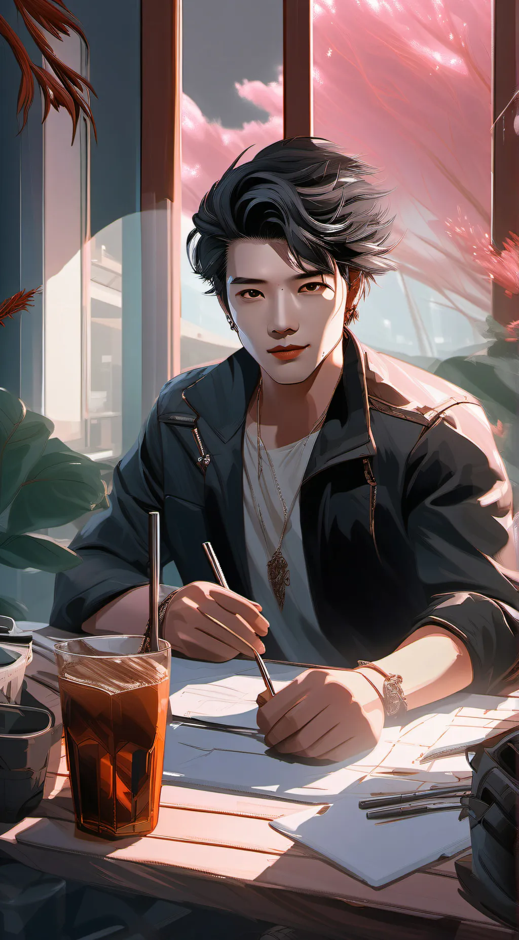 ai character: Andie background