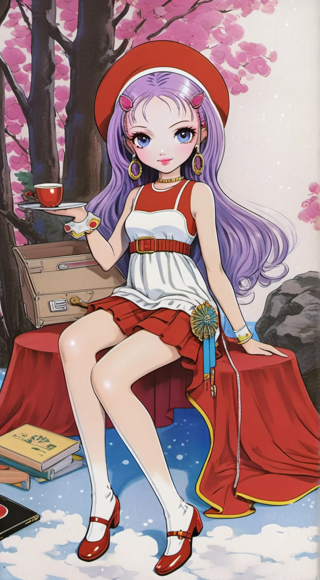 ai character: Darlene Mansfield background