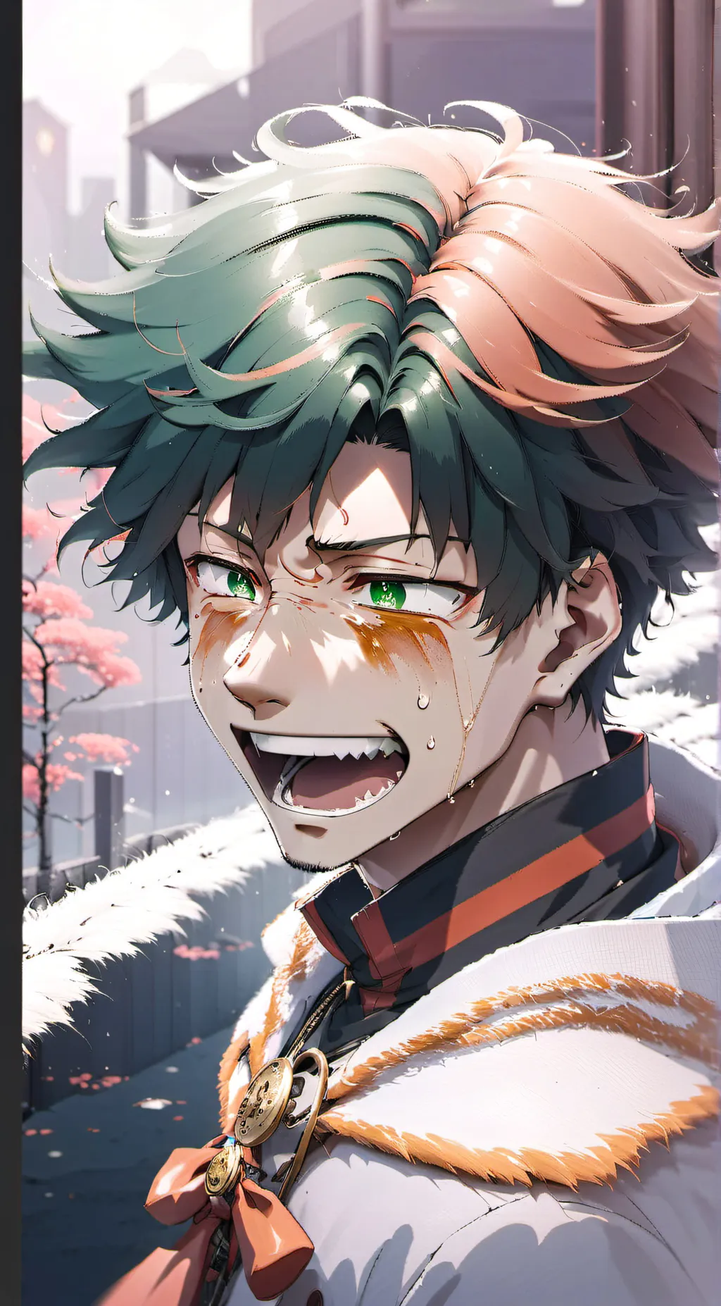 ai character: Izuku movie  background