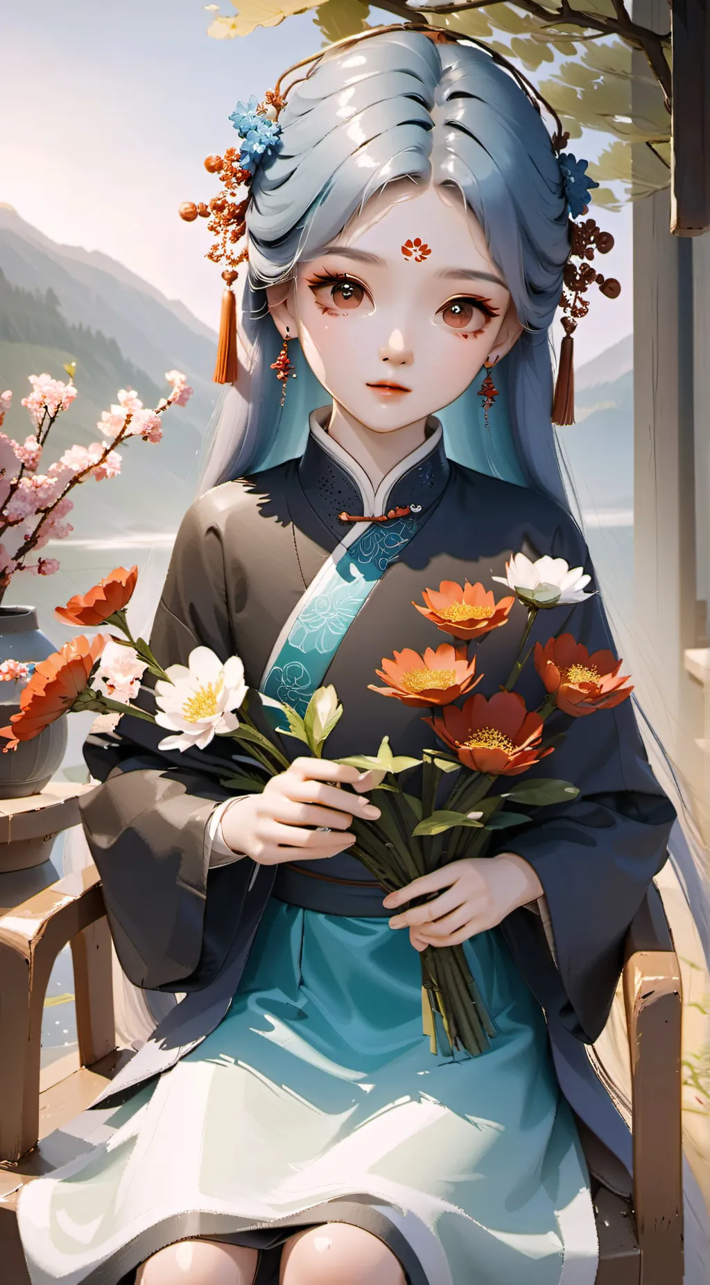 ai character: Liang background