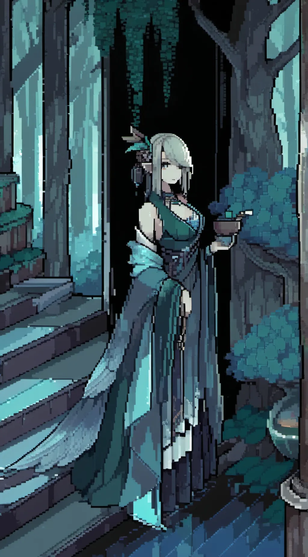 ai character: Yaunie  background