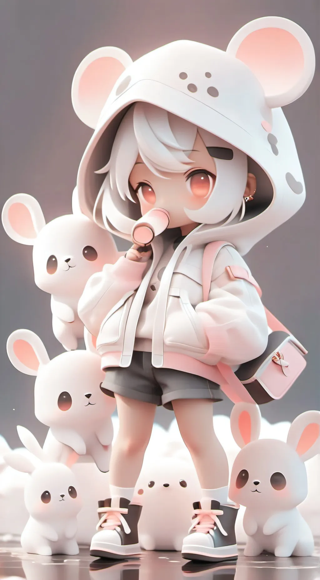 ai character: PLOMNi background